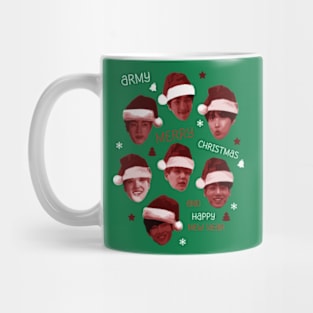 bts christmas for army Mug